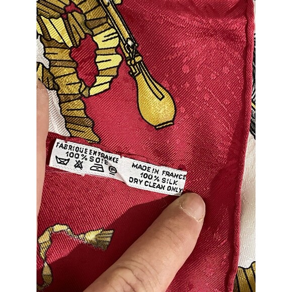 HERMES Carre 90 Multicolor Les Fetes du Roi Soleil Silk - Picture 7 of 9